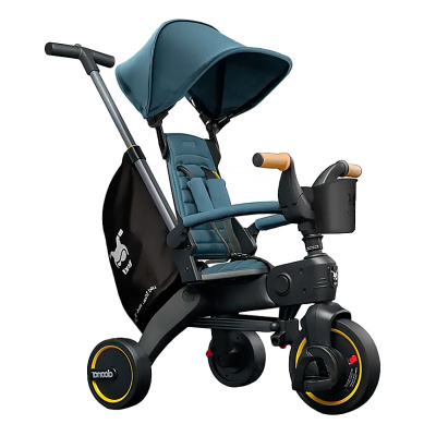 Складной трехколесный велосипед Liki Trike S5 Ocean Blue Doona 1